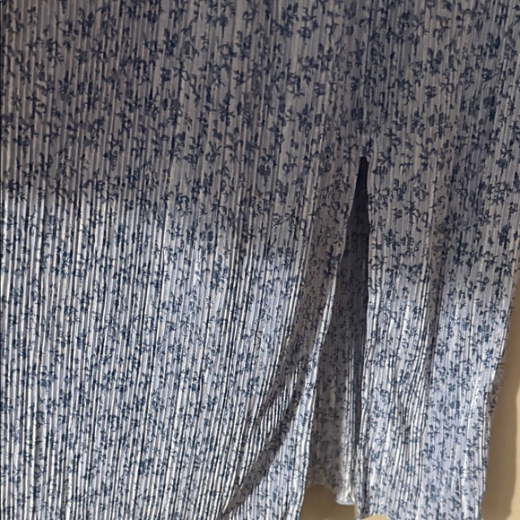 Nordstrom Chelsea 28 Women's Floral Wrap Midi Dress in Light Blue - Picture 10 of 11